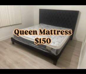 Queen Mattress pillow top