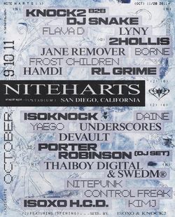 2x GA 3-day Nitehart tickets