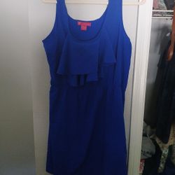 Up Blue Dress 👗  Size Xl