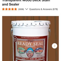 Dark Walnut Oil Based Stain