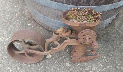Antique Primitive Agricultural Planting Tool