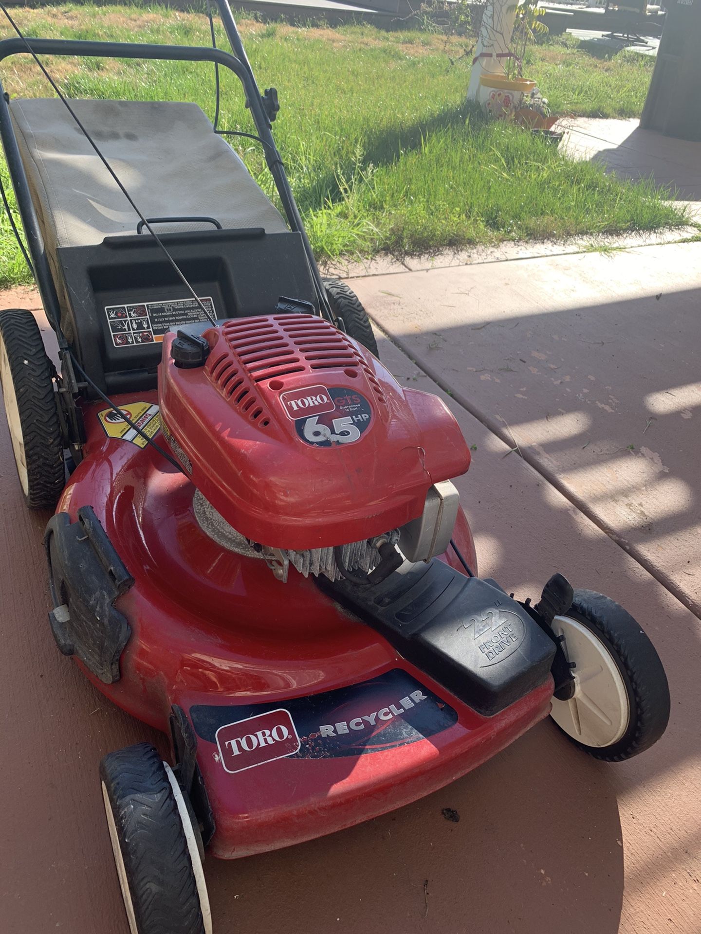 Toro lawn mower