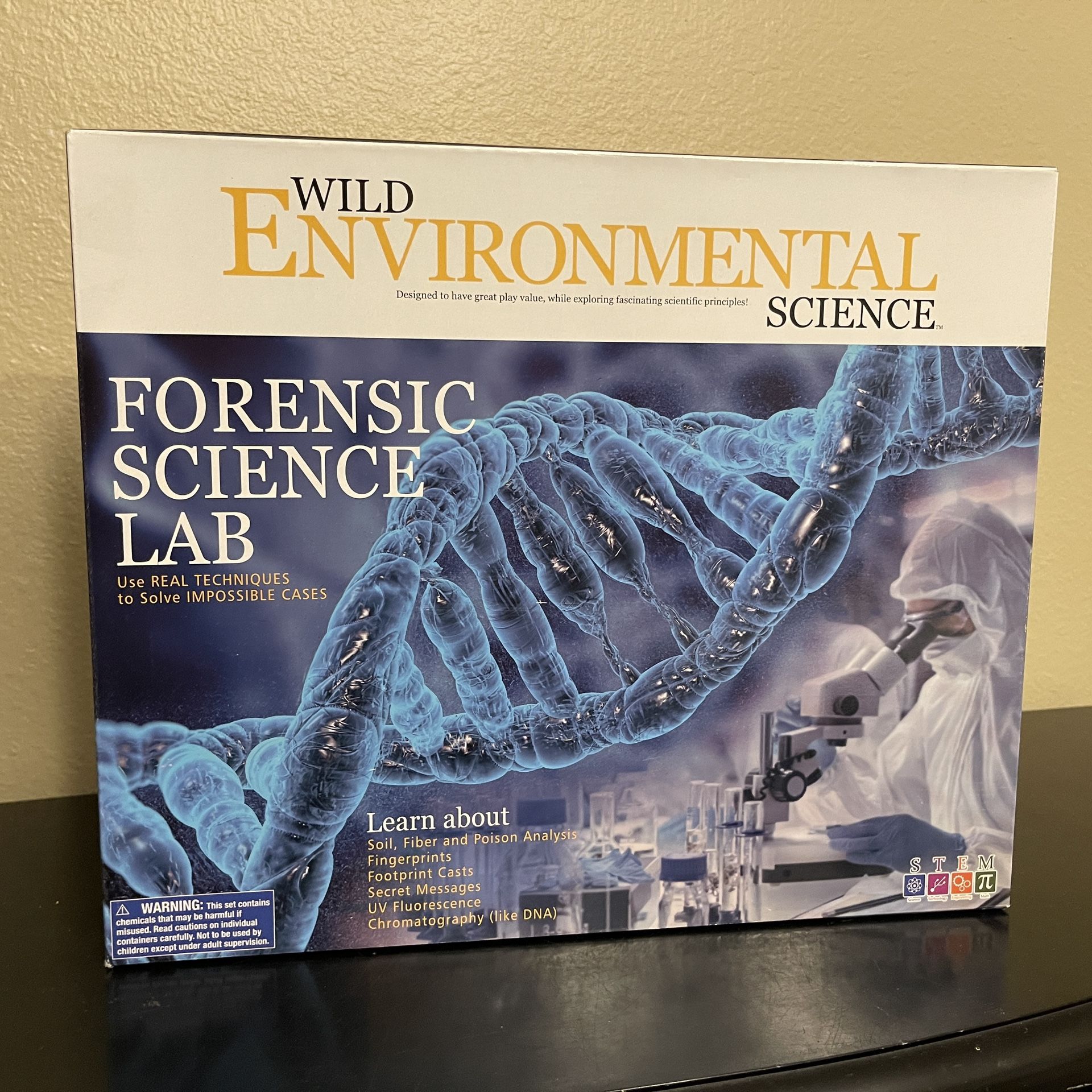 Environmental Science- Forensic Science Lab Kit- New/open Box