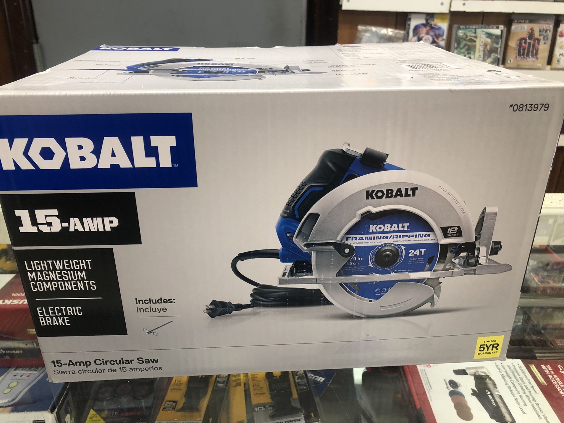 Kobalt 15-amp Circular Saw Electric