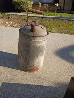 Have A Nice Real Old Gas Can It Looks Like It Was From The 30s