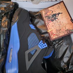 Jordan 4 Retro Black And Blue