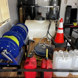 FULL PRESSURE WASHING SET UP