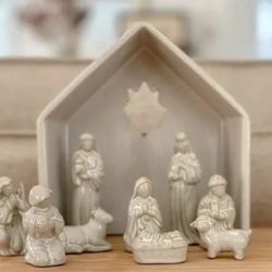 Ceramic Nativity Set 