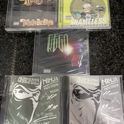 Bundle Of Brand New Rego CDs Rap/Hip-Hop