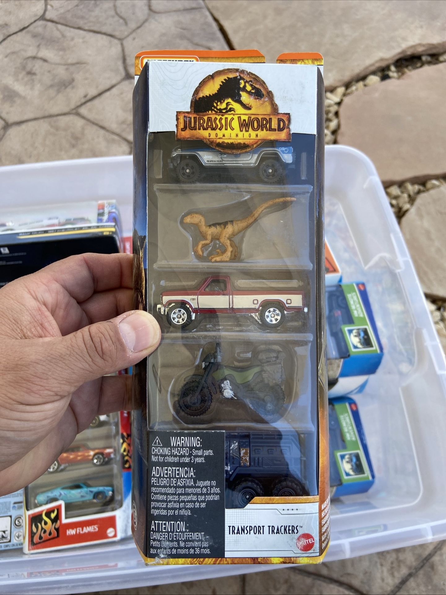 2022 MATCHBOX 🦕 Jurassic World Park Transport Trackers