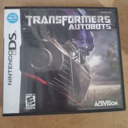 Transformers Autobots for Nintendo DS video game system CIB