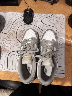 Nike Dunk White Light Smoke Grey