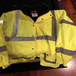 M SAFE High Visibility Jacket XXXL