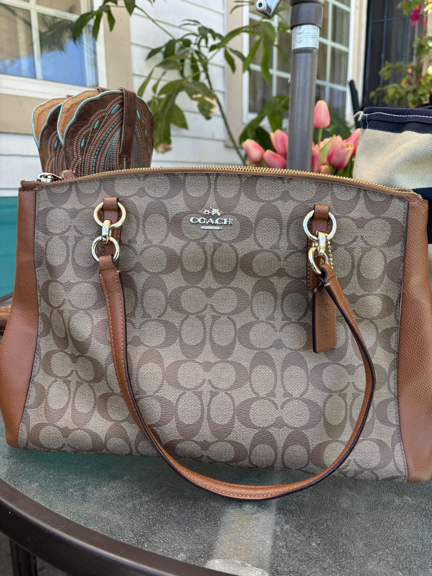 VINTAGE COACH  PURSE 