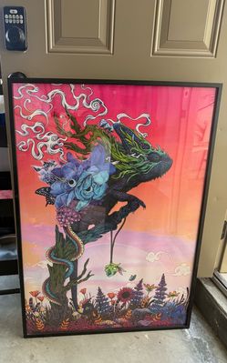 Psychedelic Surrealism Art Frame