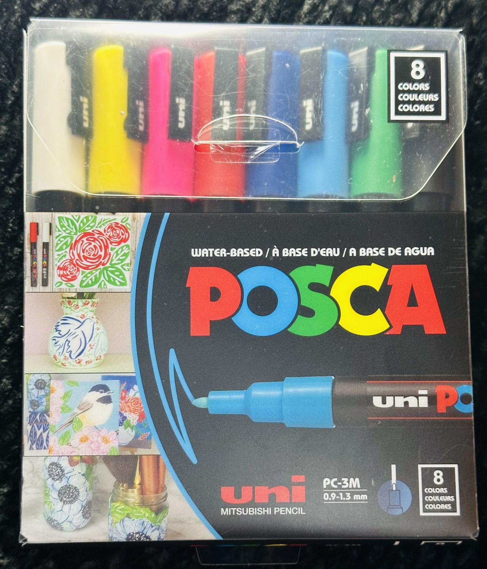 Brand new unopened POSCA paint pens (8 Pack)