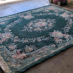 Vintage Chinese Wool Oriental Rug – 8x10 – Like New!