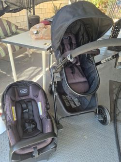 Carriola con silla de carro ecenflo