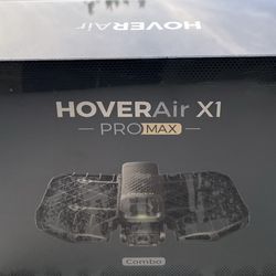 HOVERAir X1 PROMAX 8K Self Flying Camera Bundle Two Battery(contact info removed) Model6P16H012