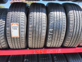 Set used Tires (SUV)  225 65 17  continental Pro contact
