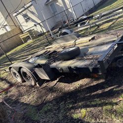 2018 Car Hauler 16ft Closed Bottom Trailer