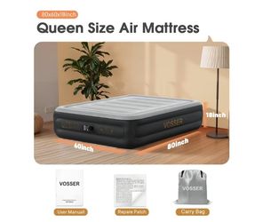 New Queen Air Mattress Queen with Built In Pump