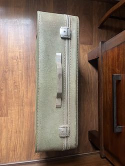 Vintage Green Suit Case