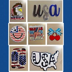 4th of July Patches $5