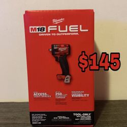 Milwaukee 3/8" Compact Impact Wrench W/ Friction Ring 2854-20 (Tool-Only)