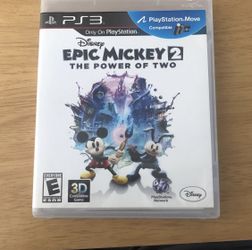 Epic Mickey Two The Power Of Two PS3 