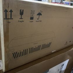 JOEAONZ 36" Stainless Steel 600 CFM Convertible Insert Range Hood with Baffle Filter