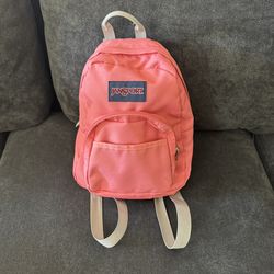 Jansport Pink Mini Back Pack Used