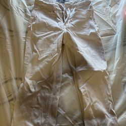 white hollister jeans