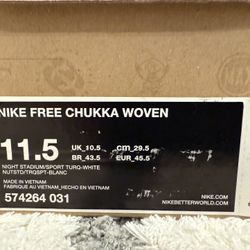 Nike Free Chukka Woven