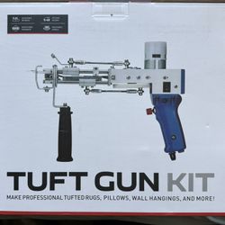 Eucrast Rug Tufting Gun with Carpet Trimmer Kit，Tufting Gun Starter Kit Professional Tufting Rug Making Machine