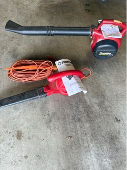 Gas Blower - Electric Blower
