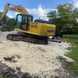 Bobcat Escavadora Volteó 
