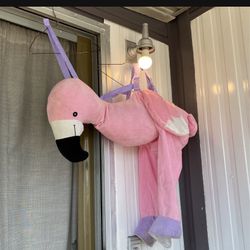 Ride Along Flamingo Costume Sz. 2-4. Years 