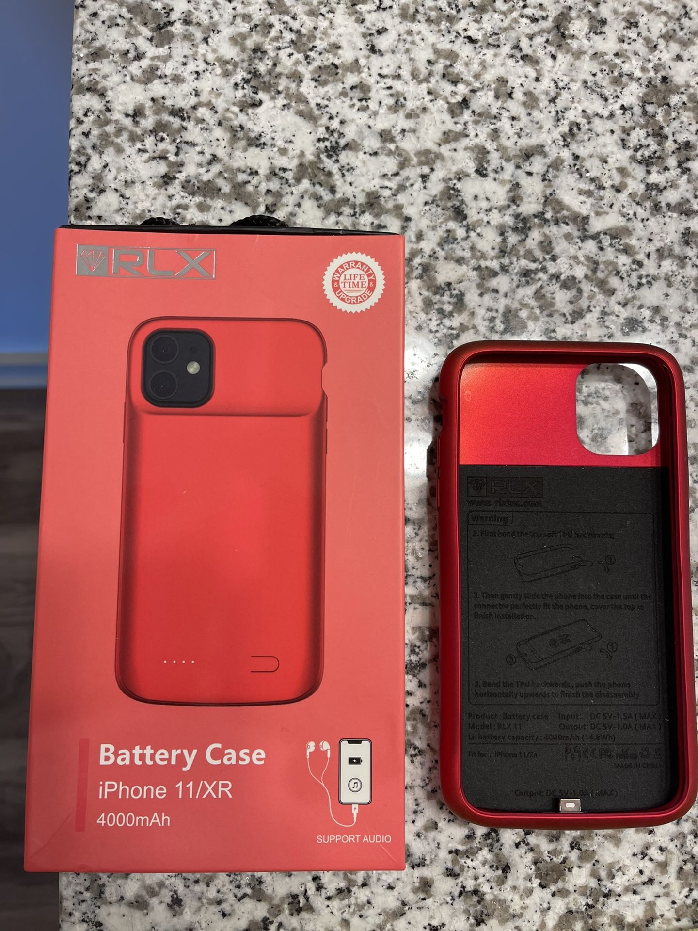 RLX BATTERY CASE CHARGER IPHONE 11/XR