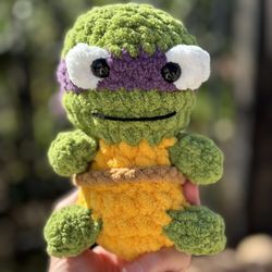 Teenage Mutant Ninja Turtle 🐢 $18 Handmade 🧶 Crochet 🧶 Plushie