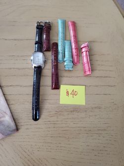 Invicta Watch W/3 Additional Bands