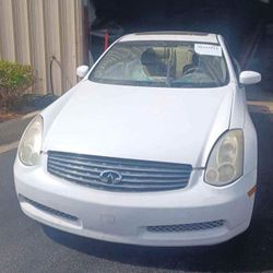 Infiniti Parts Car Not For Sale Parts Only