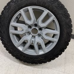 Tire With Wheel 265/60R20