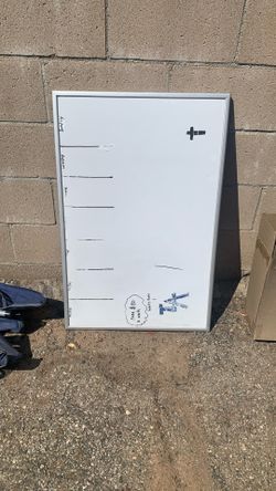 Large Dry Erase 23 Inches X 35 Inches 