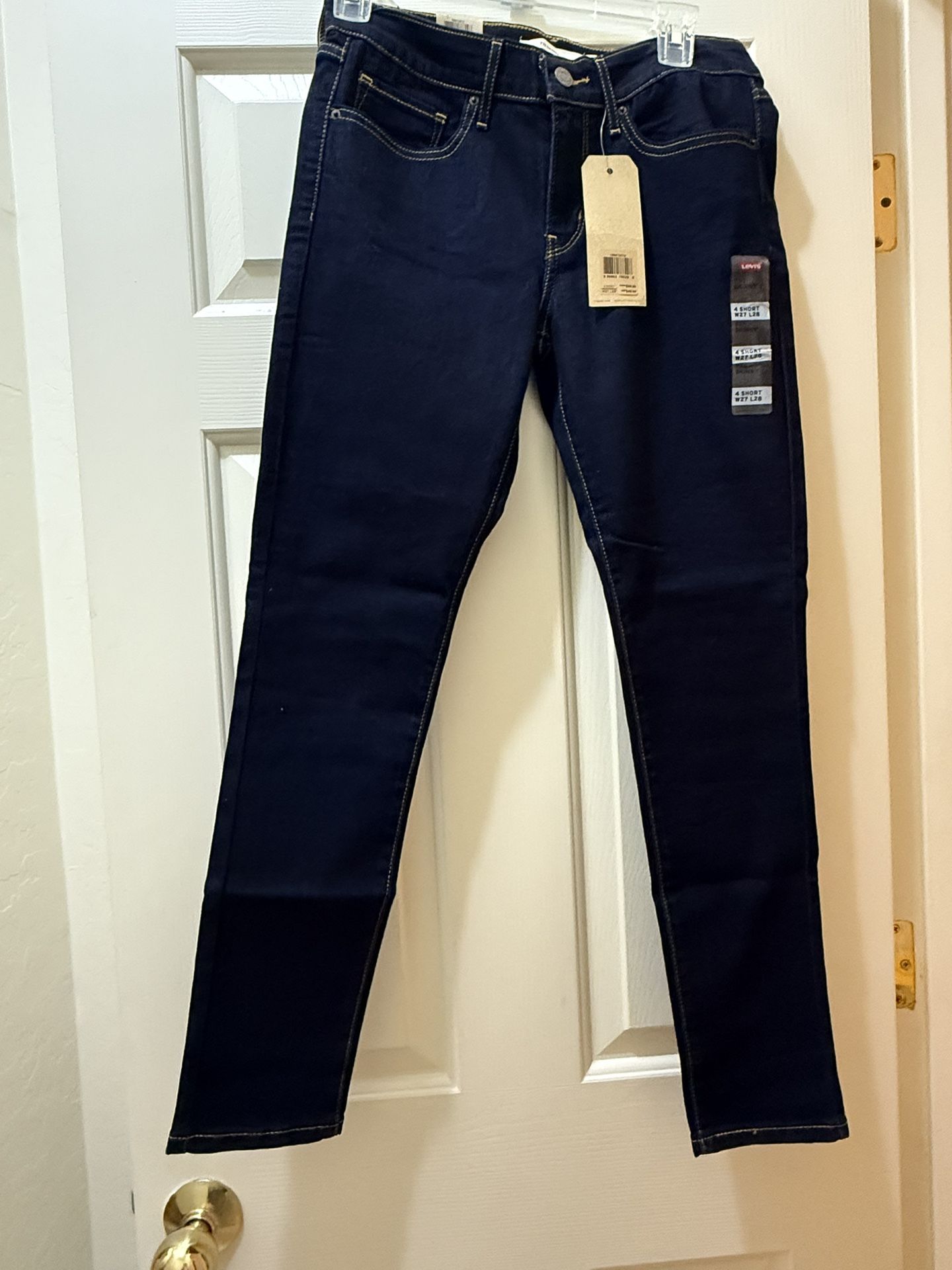 Levi’s Jeans 711 Skinny W27 L28 4 Short Brand New - Womens