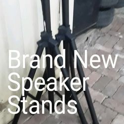 2 Brand New Tripod Speaker Stands 