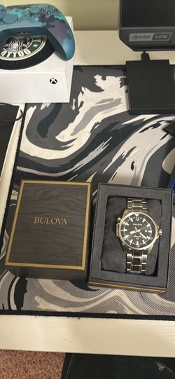 Bulova Watch blue marine star series