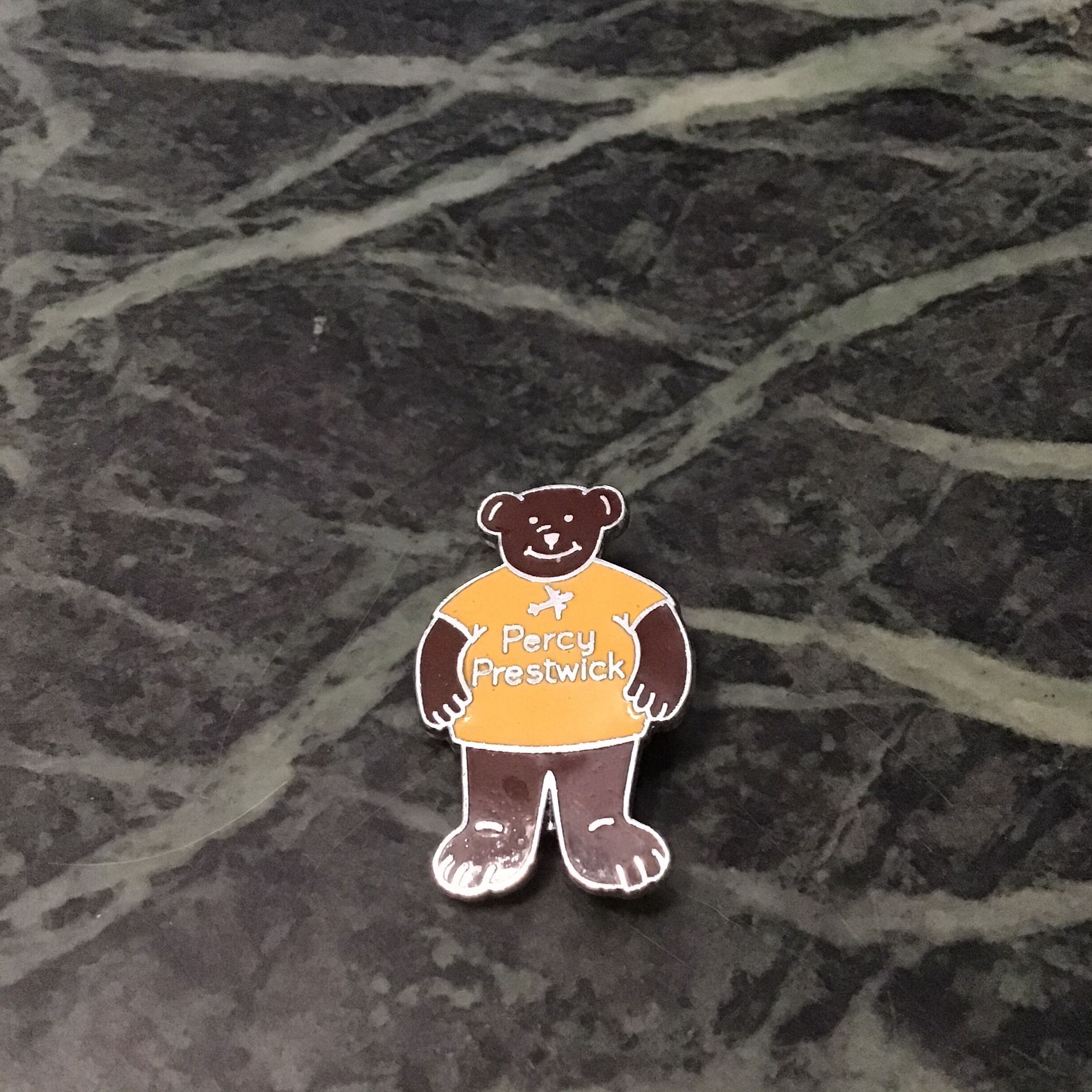 Vintage British Airports pin