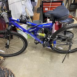 Blue Adult Size mountain bike