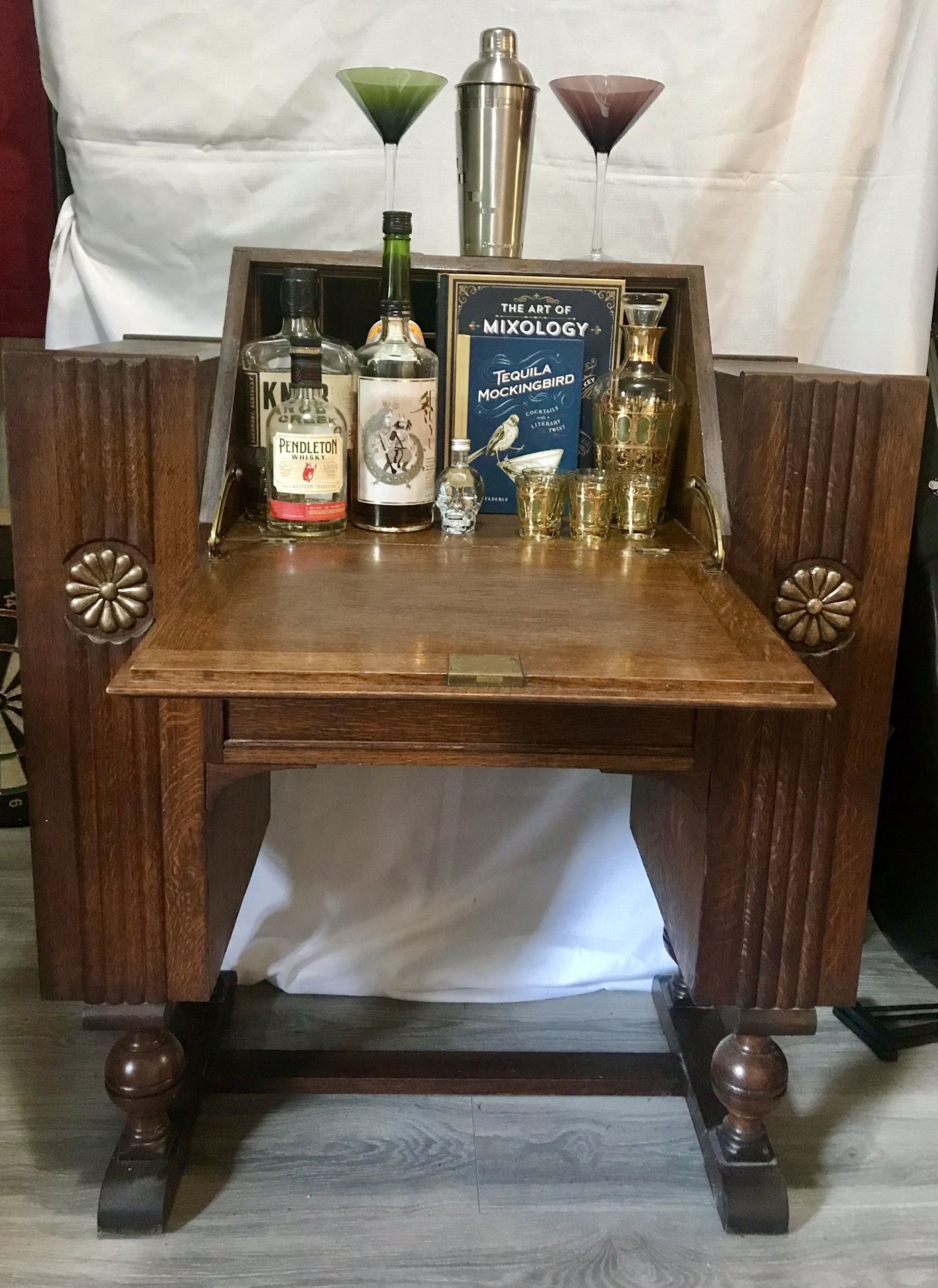 Antique Desk OR Liquor Cabinet 